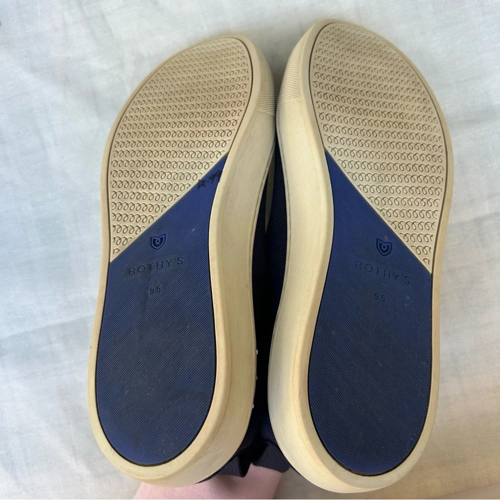 Rothy’s The Chelsea Boot Navy Slip-On Sneakers